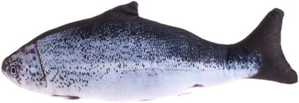 Cat Toy Cat Funny 3D Realistic Plush Fish Cat Toy with Catnip Trout 20cm Size S