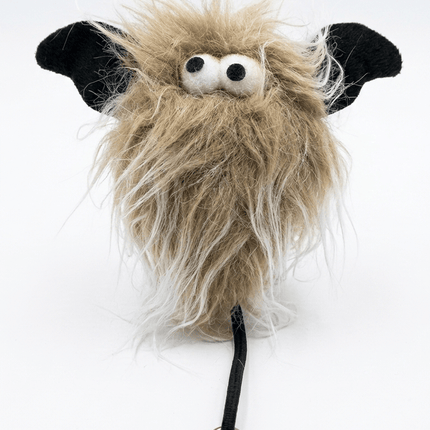Cat Toy Cat Nunbell Interactive Fuzzy Monster Cat Toy with Elastic String
