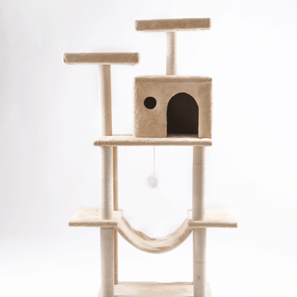 Cat Tree Cat Cat Tree Platform With Indoor Scratches And Posts Large