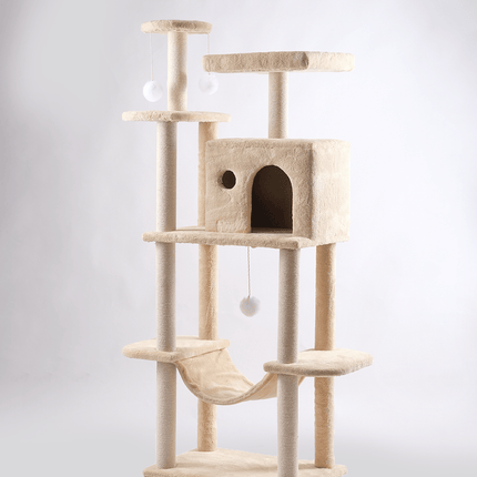 Cat Tree Cat Cat Tree Platform With Indoor Scratches And Posts Large