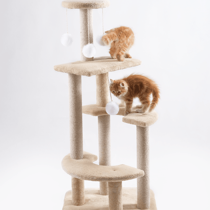 Cat Tree Cat Cat Tree Platform With Indoor Scratches And Posts medium