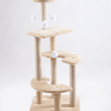 Cat Tree Cat Cat Tree Platform With Indoor Scratches And Posts medium