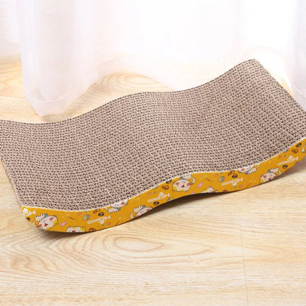 وعاء قطط مع خدوش مدمجة