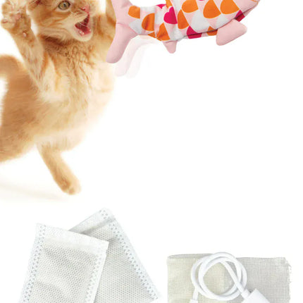 catit Cat Catit groovy Crazy Moving fish pink
