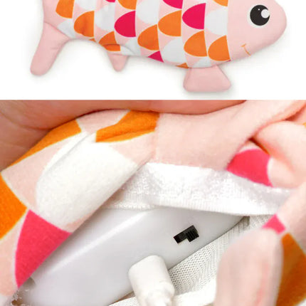 catit Cat Catit groovy Crazy Moving fish pink