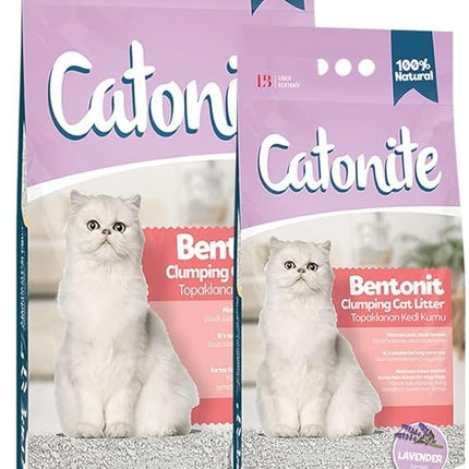 Catonite Cat Catonite Bentonite Cat Litter with Lavender Scent 10L