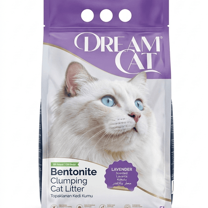 Catonite Cat Dream Cat Bentonite Clumping Cat Litter Lavender Scent 5L
