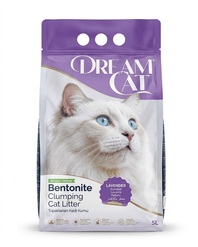 Catonite Cat Dream Cat Bentonite Clumping Cat Litter Lavender Scent 5L