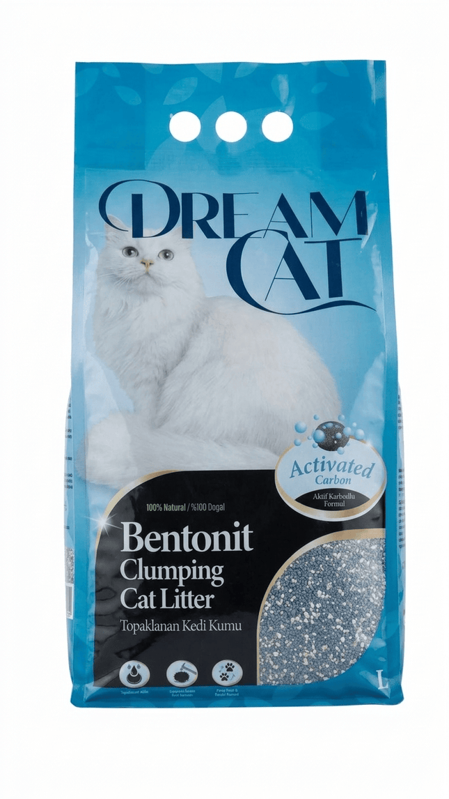 Catonite Cat Dream Cat Bentonite Clumping Cat Litter with Activated Carbon 5L