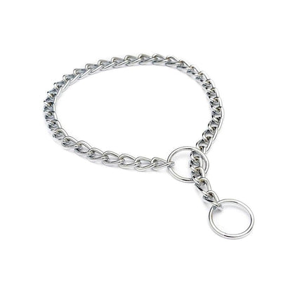 Choke Dog UARONE Chain Dog Training Choke Collar 47 CM SIZE 2