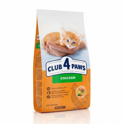 Club 4 Paws Cat Club 4 Paws Dry food for kittens cats Premium Chicken 2kg