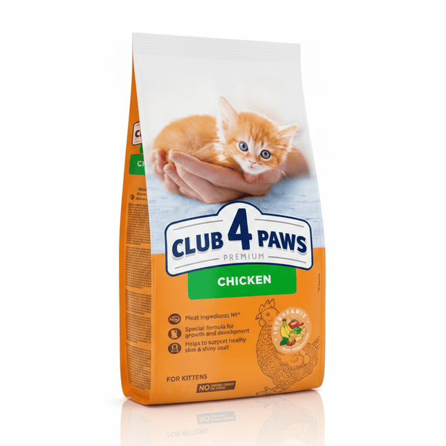 Club 4 Paws Cat Club 4 Paws Dry food for kittens cats Premium Chicken 2kg