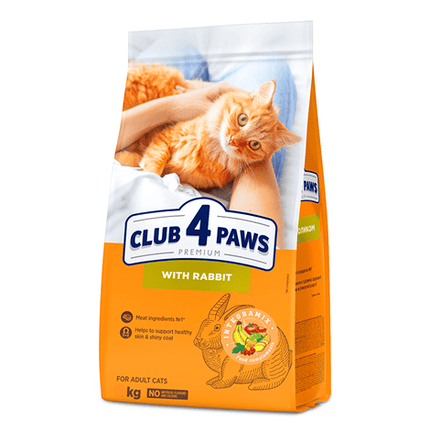 Club 4 Paws Cat Club 4 Paws Dry Food with Rabbit for Adult Cats 300 gr