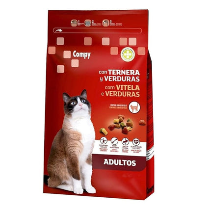Compy Cat Dry Food Combi for Adult Cats 10kg