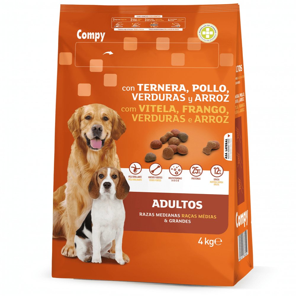 Compy Dry Food For Adult Dog 4kg