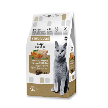 Compy Supereme for Senior cat with chicken 1.5 kg