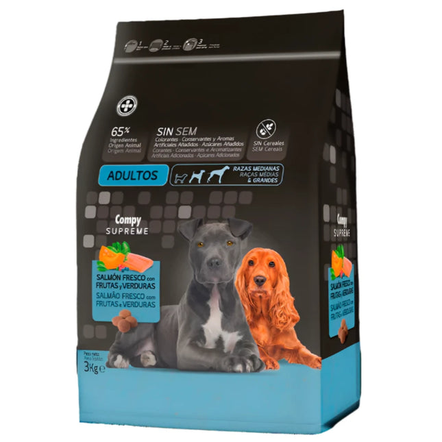 طعام جاف للقطط من كومبي مع الدجاج 18 كجم