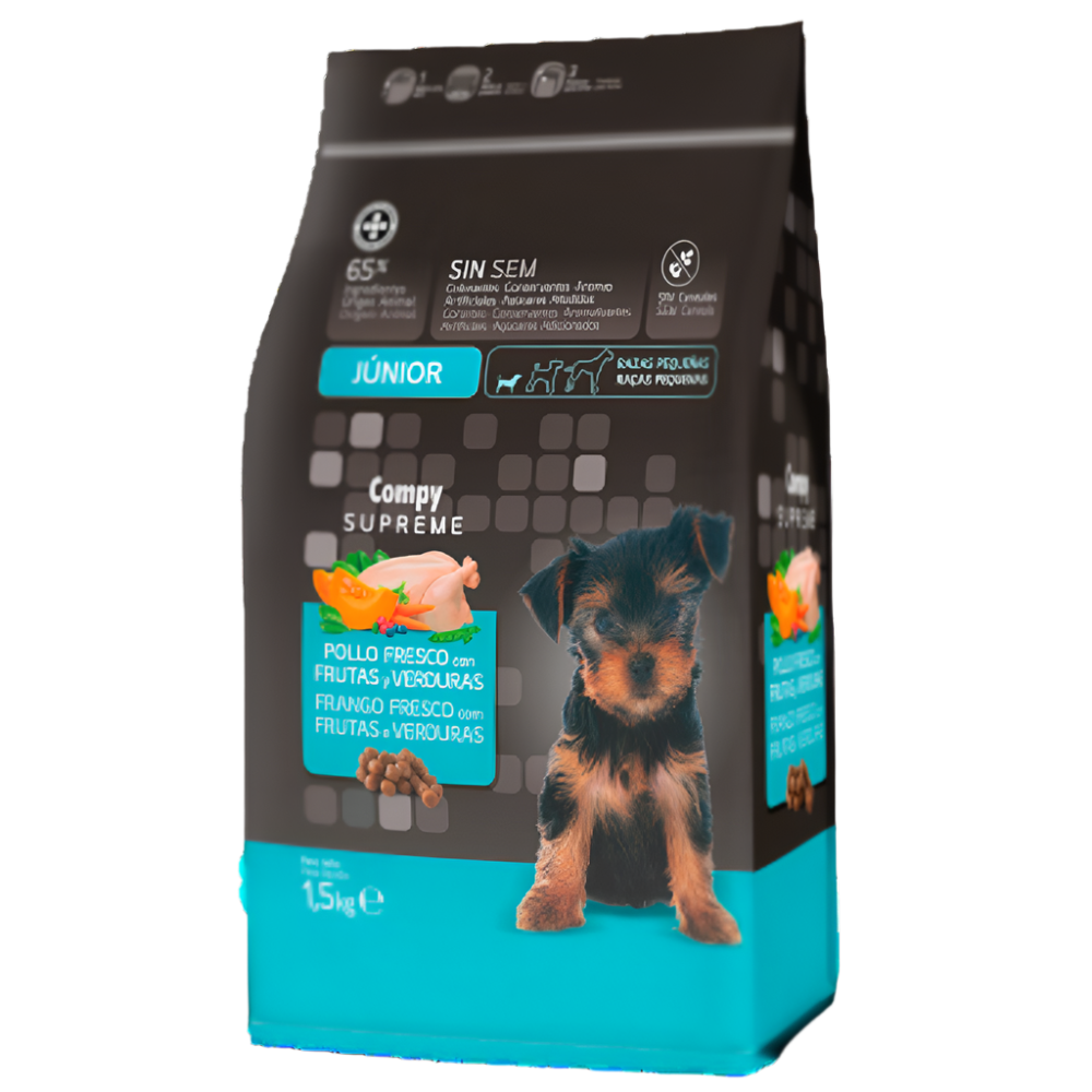 Compy GRAIN FREE for Junior dogs with chicken 1.5 kg