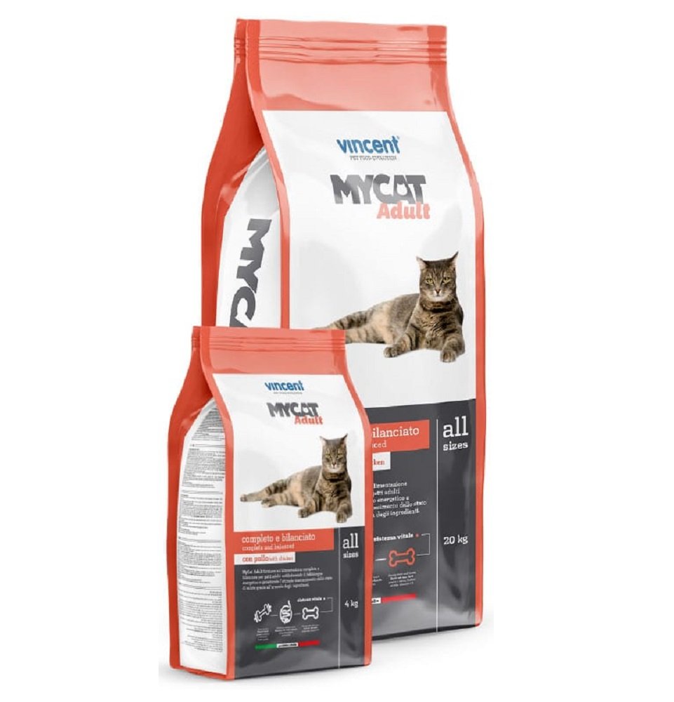 Vincent My Cat Adult Food With Chicken 4 Kg