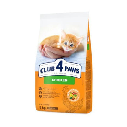 Club 4 Paws Dry Food with Chicken for kittens Cats 300 gr