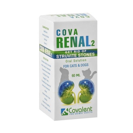 Covalent Renal 2 Anti-Oxalate Stones Oral Solution for Pets 60 ml