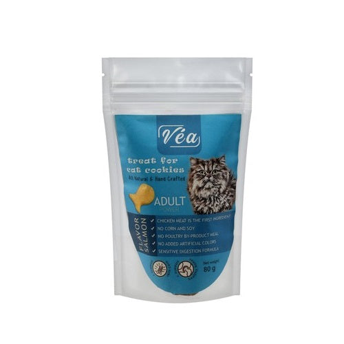 Vea Cookie Treats with Turkey for Sensitive Adult Cats 80 gr