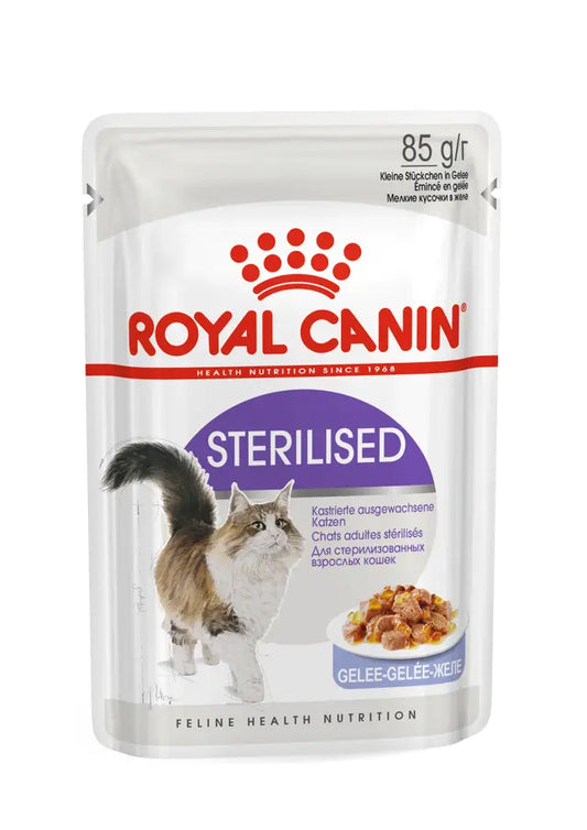 Royal Canin Wet Food in Gravy for Sterilized Adult Cats 85 gr