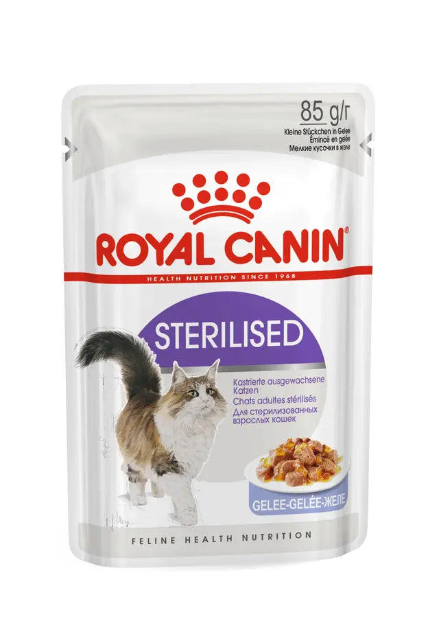 Royal Canin Wet Food in Gravy for Sterilized Adult Cats 85 gr