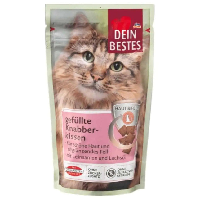 dein Cat Dein Bestes Cat Filled Nibble Pillows 50g