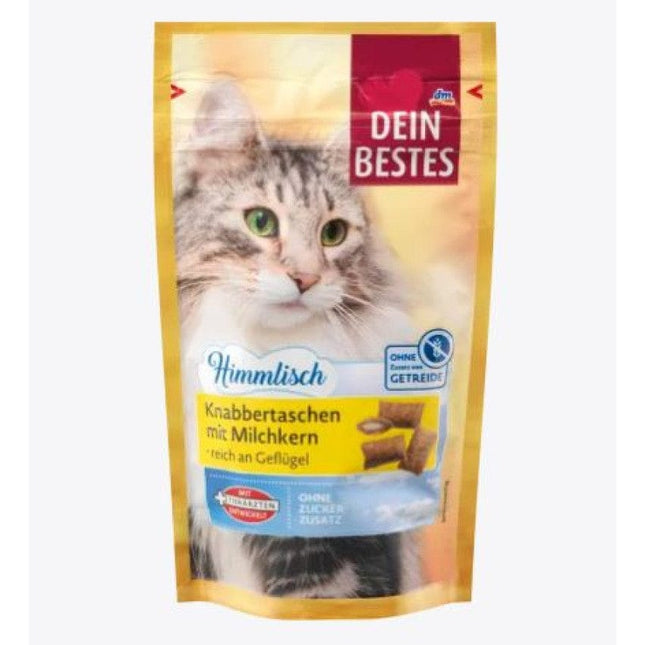 dein Cat Dein Bestes Snack pockets with Milk Core 50 g
