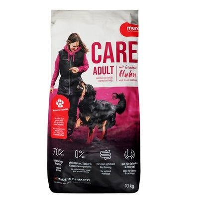 Mera Care Dry Food with Chicken for Adult Dogs 10 Kg