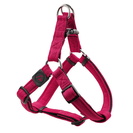 DOCO dog DOCO® Athletica Breathable Step In Mesh Dog Harness Size L 3.2 × 66–97 cm Raspberry Pink