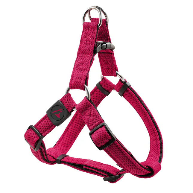 DOCO dog DOCO® Athletica Breathable Step In Mesh Dog Harness Size L 3.2 × 66–97 cm Raspberry Pink