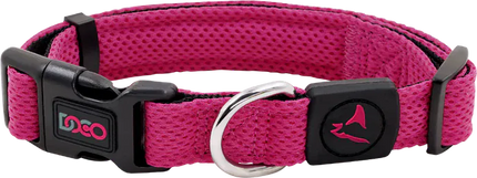 DOCO Dog DOCO Athletica Medium Pink Mesh Dog Collar 34 to 49 in 2.5 cm