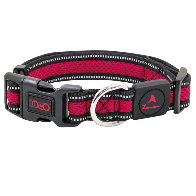 DOCO Dog DOCO® Athletica Mesh Reflective Dog Collar Small Size 2 × 28–40 cm Maroon