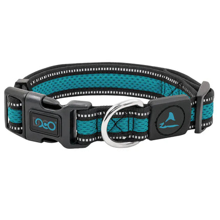 DOCO Dog DOCO® Athletica Mesh Reflective Dog Collar Small Size 2 × 28–40 cm Turquoise