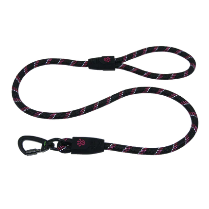 DOCO Dog DOCO Black and Purple Reflective Rope Dog Leash 150 in 0.8cm