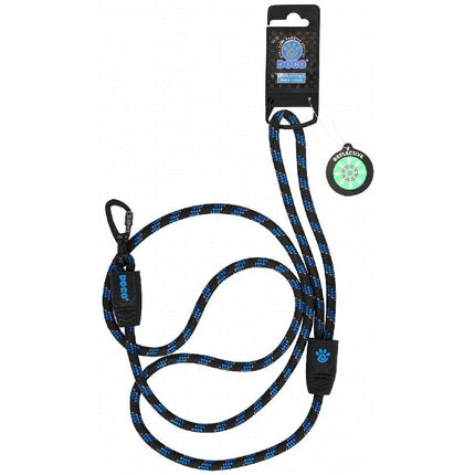 DOCO Dog Doco Blue Reflective Rope Dog Large Leash 150 in 0.8cm