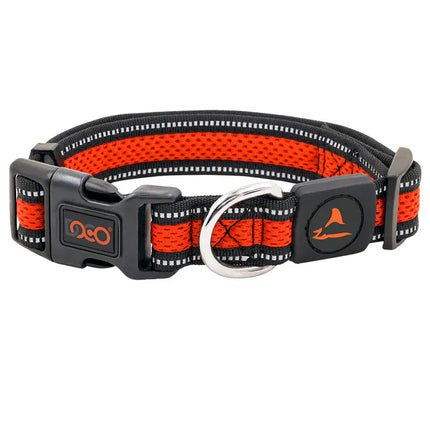 DOCO Dog DOCO® Breathable Mesh Dog Collar Athletica Dual Layer Reflective Padded Collar Size Medium 2.5 × 35–48 cm