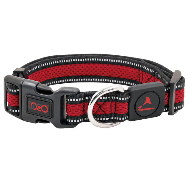 DOCO Dog DOCO® Breathable Mesh Dog Collar Athletica Dual Layer Reflective Padded Collar Size Medium 2.5 × 35–48 cm