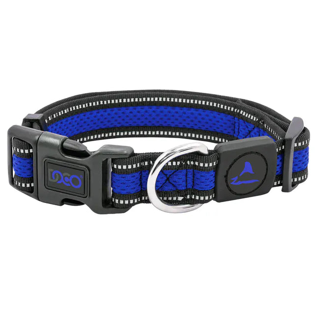 DOCO Dog DOCO® Breathable Mesh Dog Collar Athletica Dual Layer Reflective Padded Collar Size Medium 2.5 × 35–48 cm