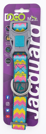 DOCO Dog DOCO Jacquard Nylon Dog Collar D24 – Size M (Ref: DCJ002)