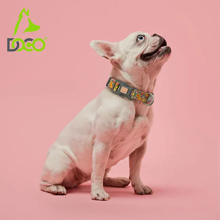 DOCO Dog DOCO® Jacquard Weave Collar Size M 2.5 × 34- 51 Cm