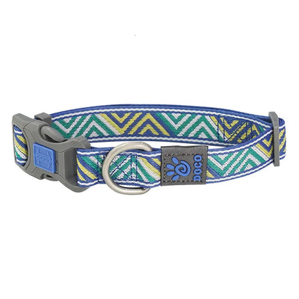 Doco Dog DOCO Jacquard Weave Large Dog Collar 45 to 68 in 2.5 cm