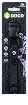 DOCO Dog DOCO® JELLY BEAN COLLAR -  DWW002-01S-BLACK