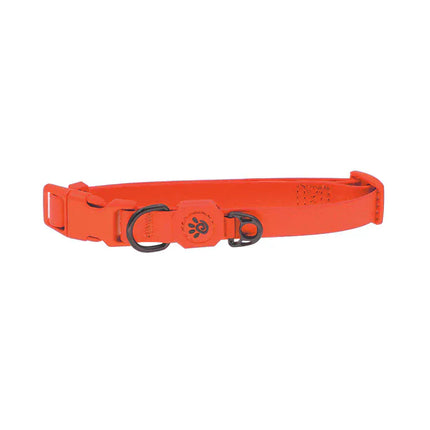Doco Dog DOCO® Jelly Nylon large orange Dog Collar 2.5 in 45 to 68 cm