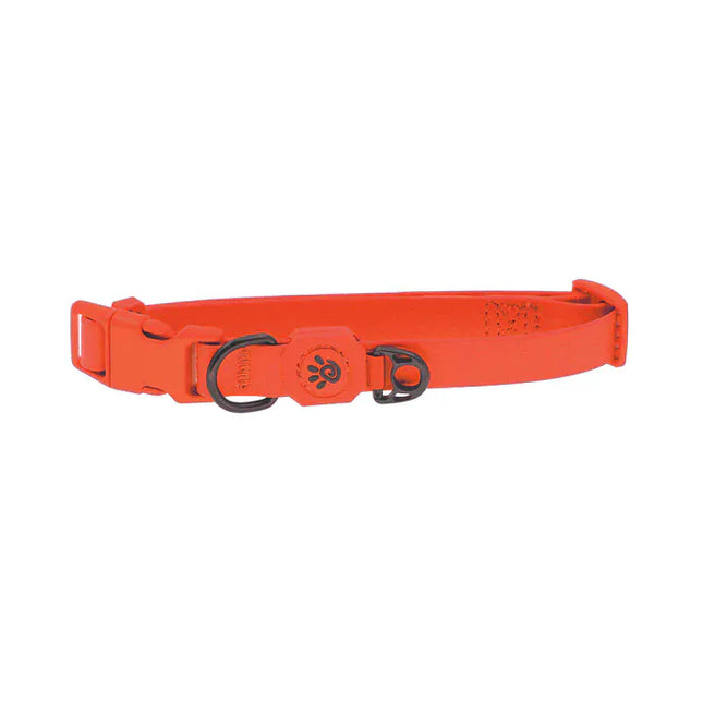 Doco Dog DOCO® Jelly Nylon large orange Dog Collar 2.5 in 45 to 68 cm