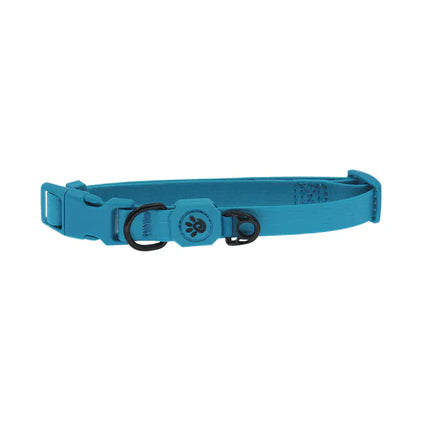 Doco Dog DOCO® Jelly Nylon small turquoies Dog Collar 1.5 in 27 to 37 cm