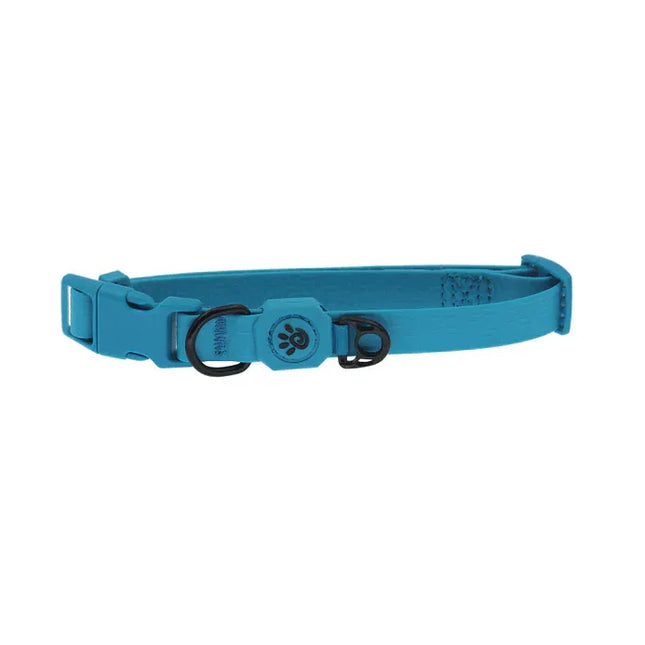 Doco Dog DOCO® Jelly Nylon small turquoies Dog Collar 1.5 in 27 to 37 cm