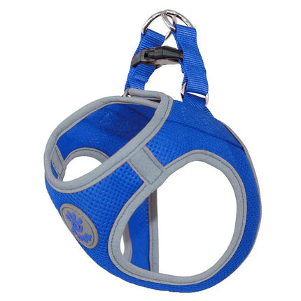 DOCO Dog Doco Large Blue Reflective Quick Fit Comfort Dog Harness 47-50